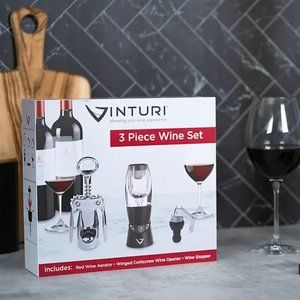 Vinturi 3 Piece Deluxe Wine Bundle - New In Box